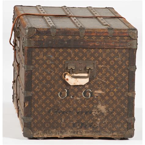 vintage louis vuitton suitcases|vintage Louis Vuitton steamer trunk.